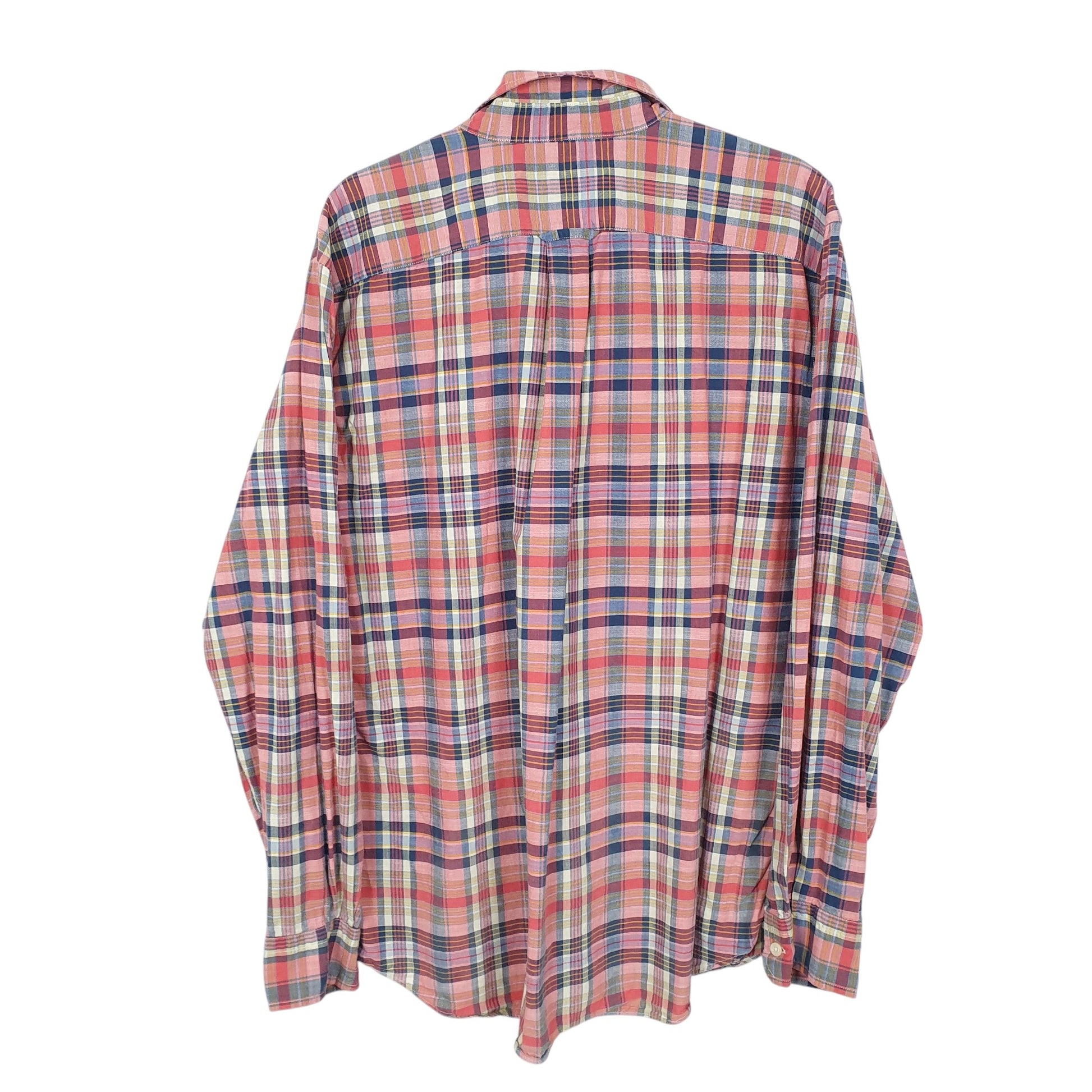 Mens Pink Nautica  Long Sleeve Shirt