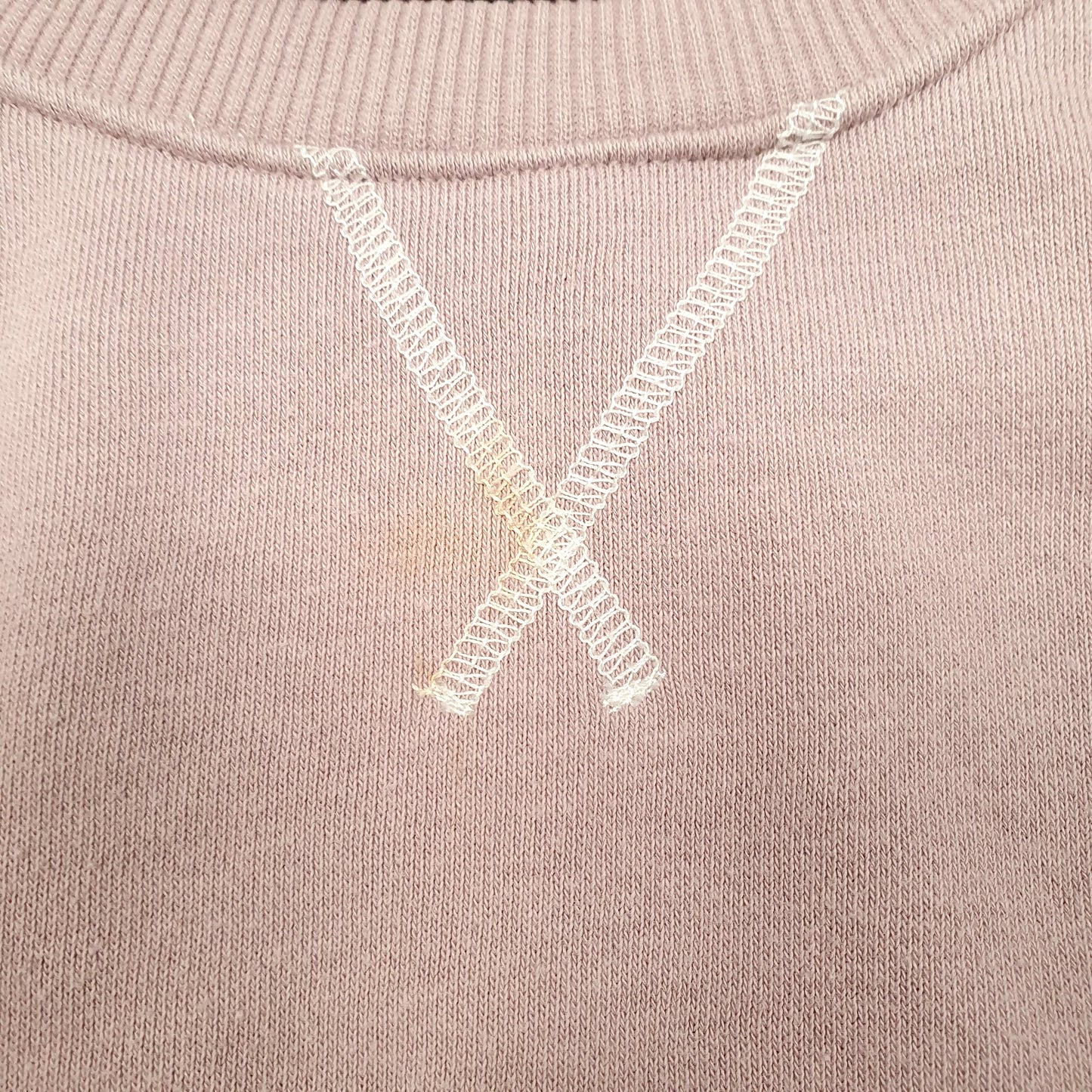 Womens Pink Fila Raglan Crewneck Jumper