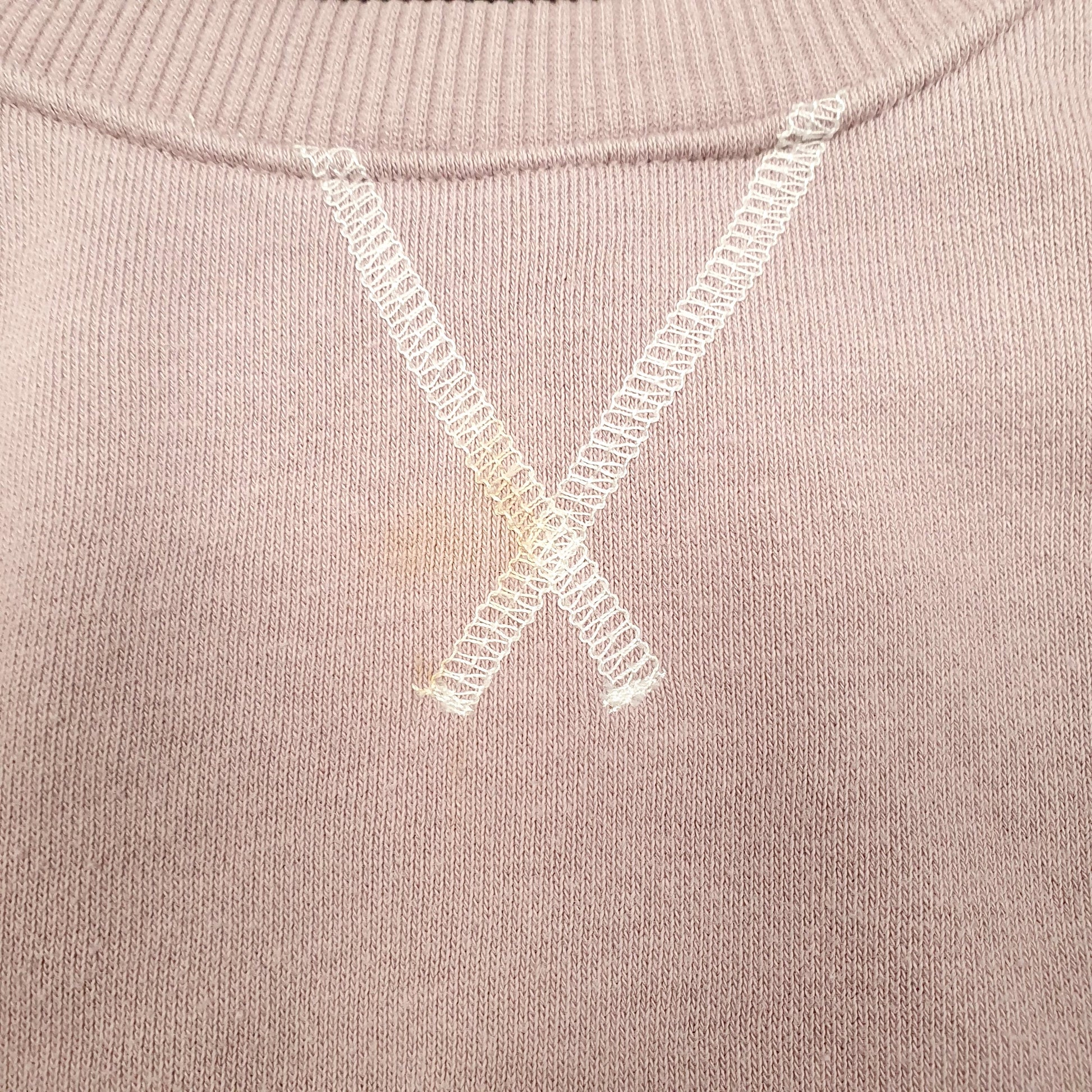 Womens Pink Fila Raglan Crewneck Jumper