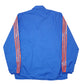 Mens Blue Adidas SCLSU Football Spellout  Coat