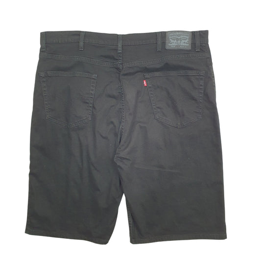 Mens Black Levis 569 Chino Shorts