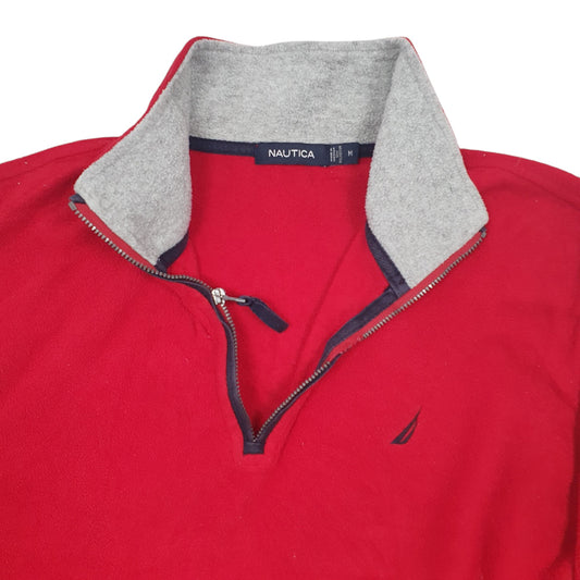 Mens Ree Nautica  Quarter Zip Jumper