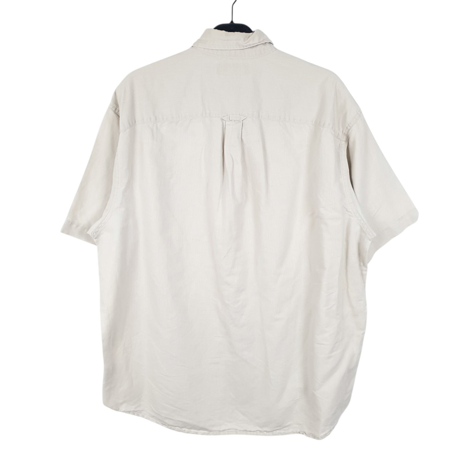 Mens Beige Columbia Sportswear  Short Sleeve Shirt