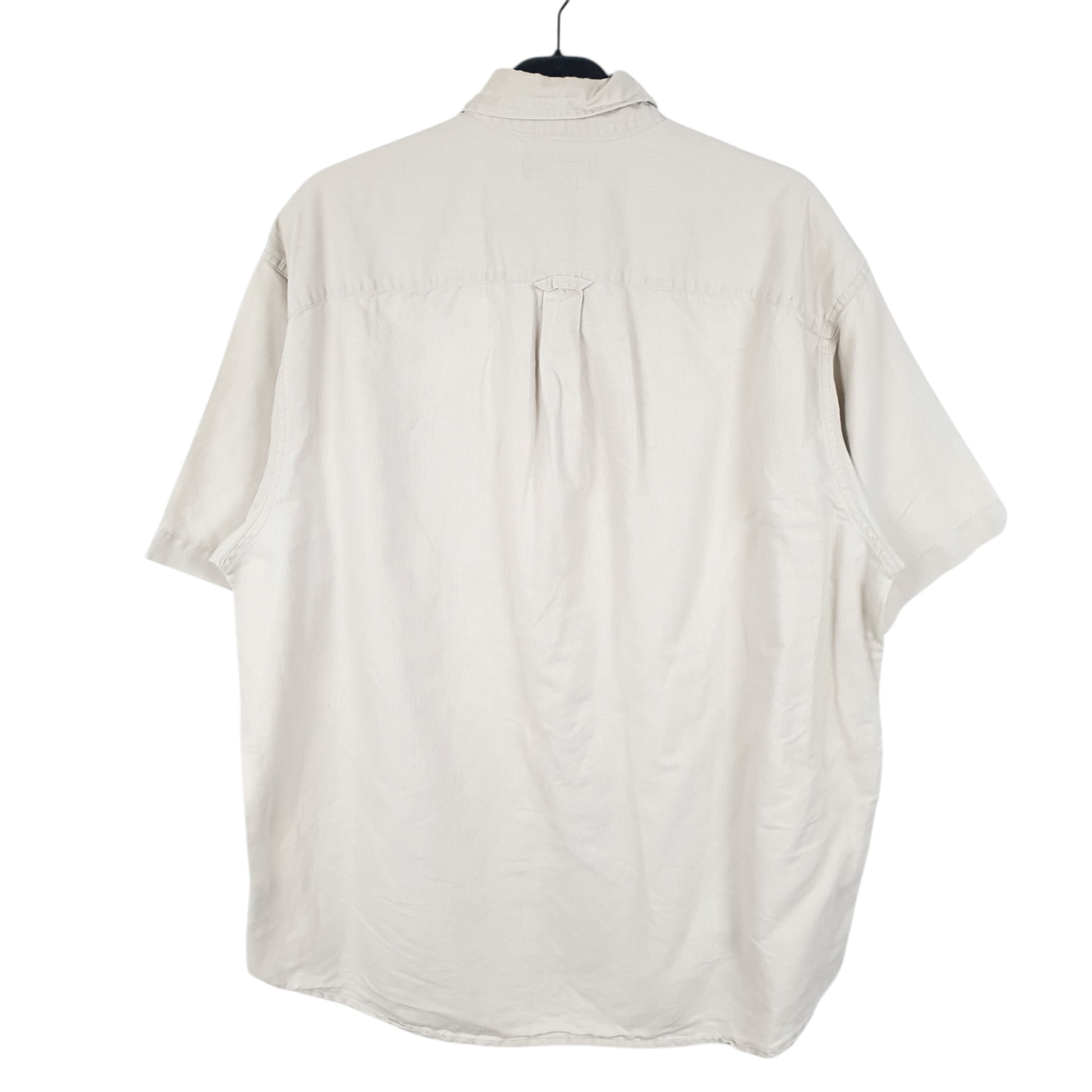 Mens Beige Columbia Sportswear  Short Sleeve Shirt