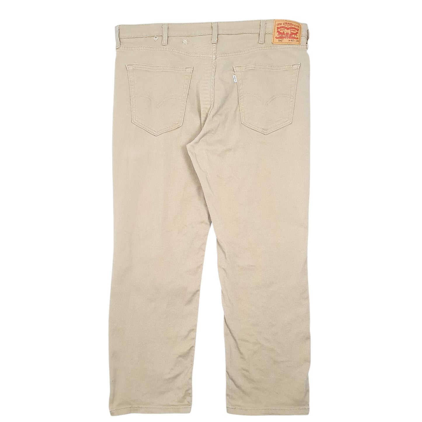 Mens Beige Levis Stretch 541 JeansW40 L30