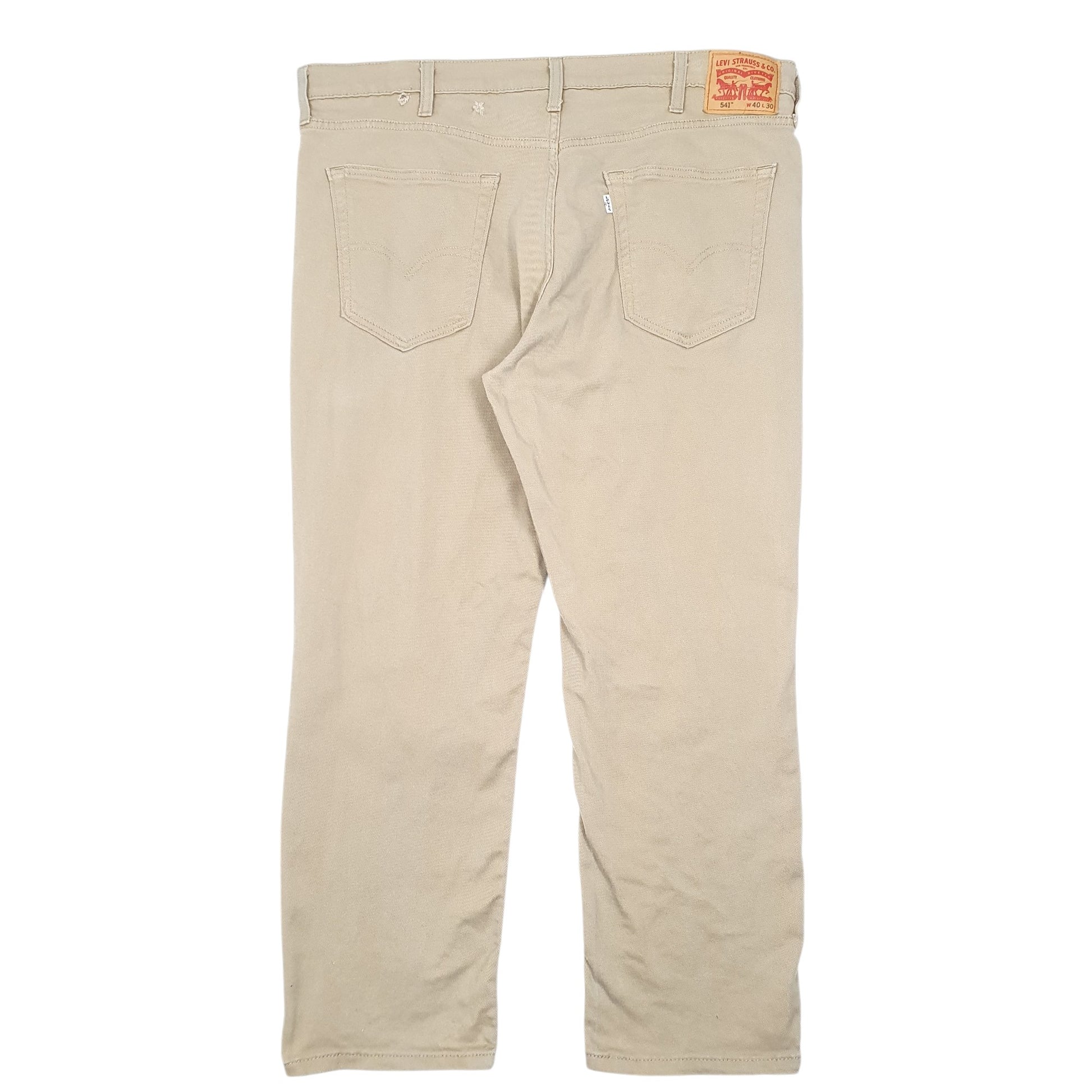 Mens Beige Levis Stretch 541 JeansW40 L30