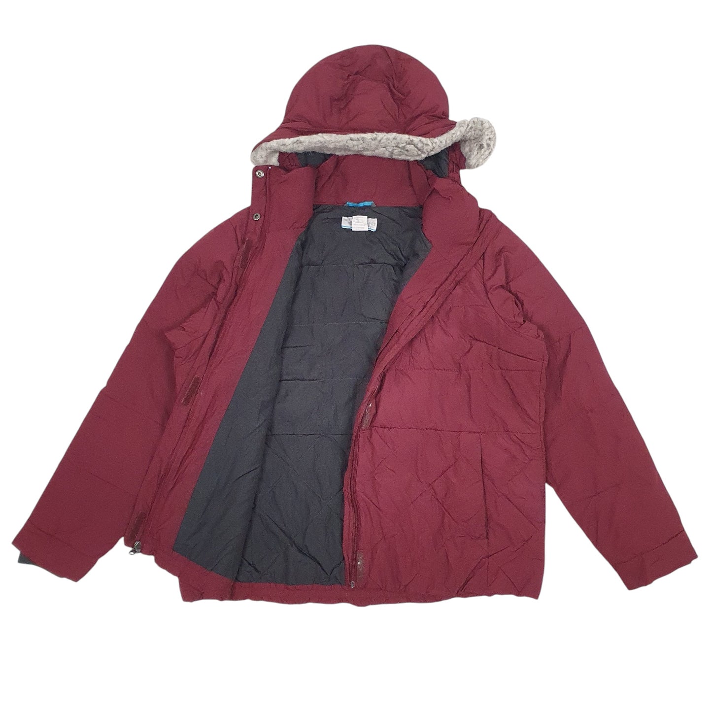Womens Burgundy Columbia Sportswear Company   Coat