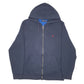 Mens Navy Nautica Hoodie Full Zip Jumper
