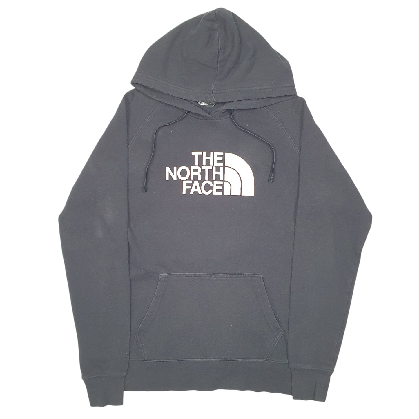 Womens Black The North Face Spellout Hoodie Jumper