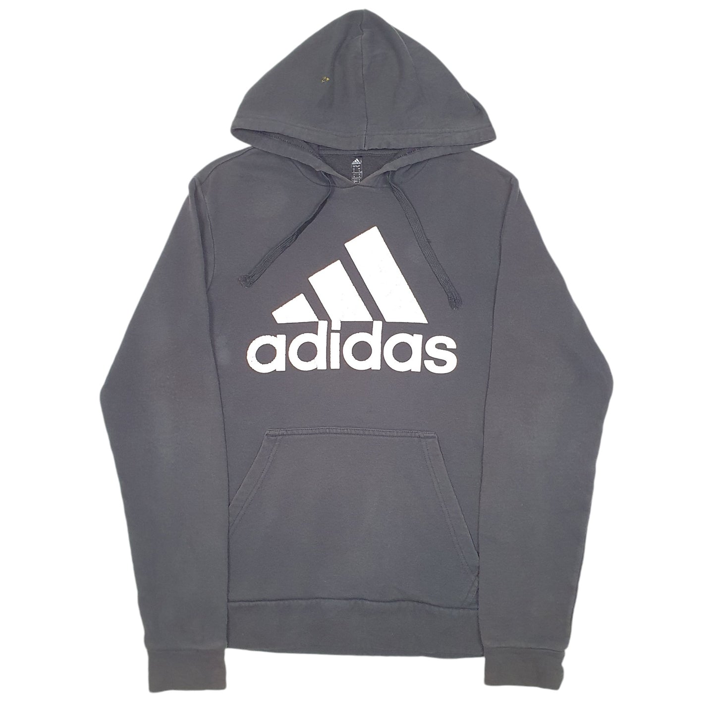 Mens Black Adidas Golf Spellout Hoodie Jumper