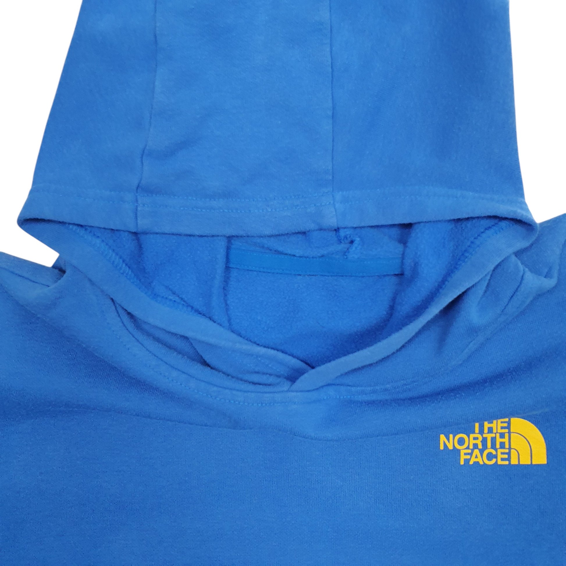 Womens Blue The North Face Never Stop Exploring Backprint Hoodie Jumper