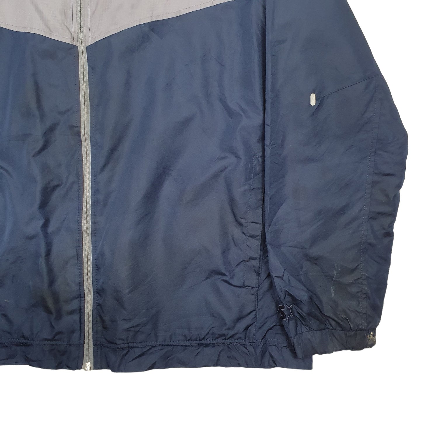 Mens Navy Starter   Coat