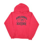 Mens Red Hanes Bulldog Nation Hoodie Jumper