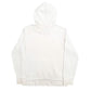 Mens White Adidas Spellout Hoodie Jumper