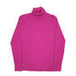 Womens Pink Lauren Ralph Lauren Knit Ribbed Turtleneck Jumper