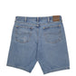 Mens Blue Lee  Denim Shorts