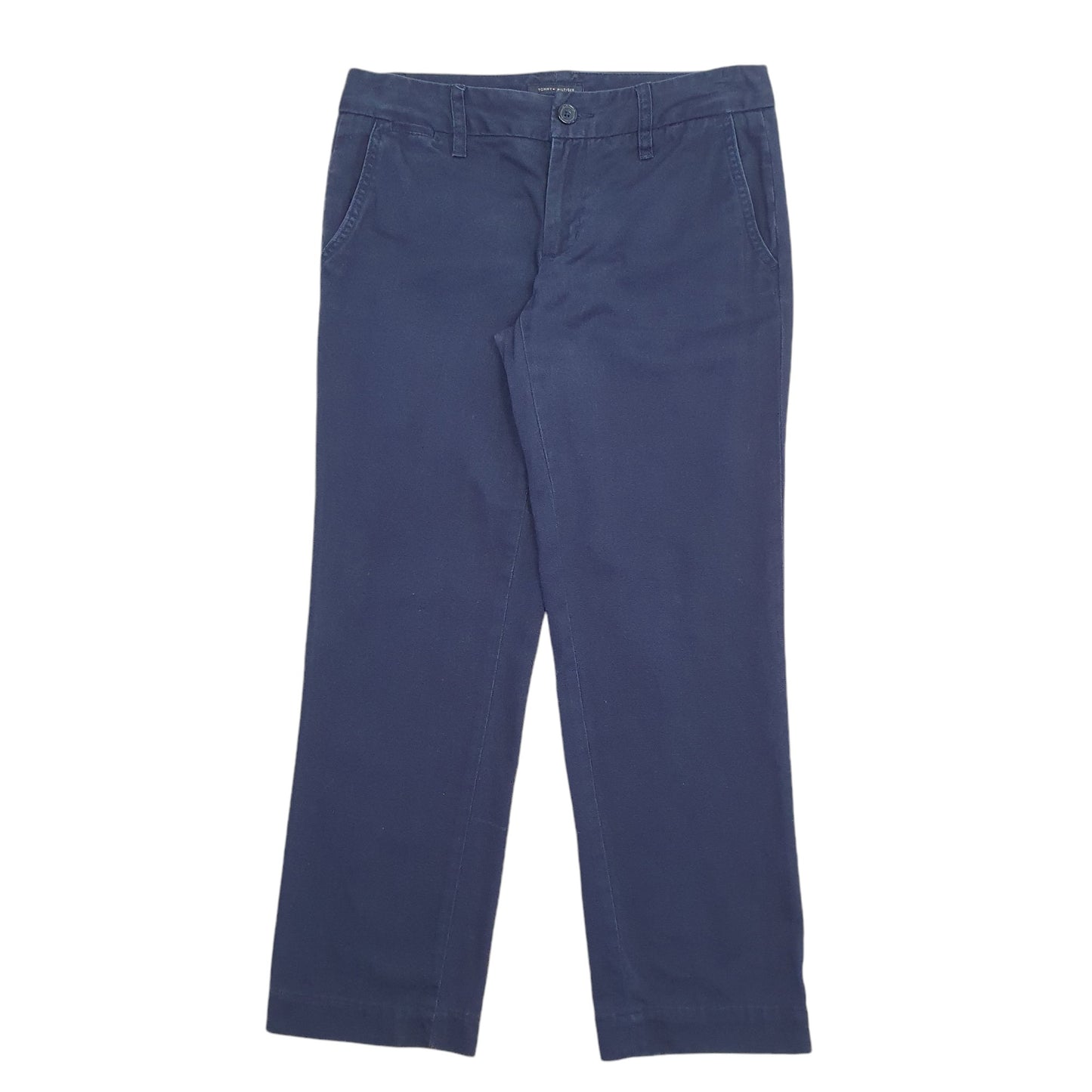 Womens Navy Tommy Hilfiger  Chino Trousers