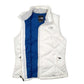 Womens White The North Face Goose Puffer Vest 550  Coat