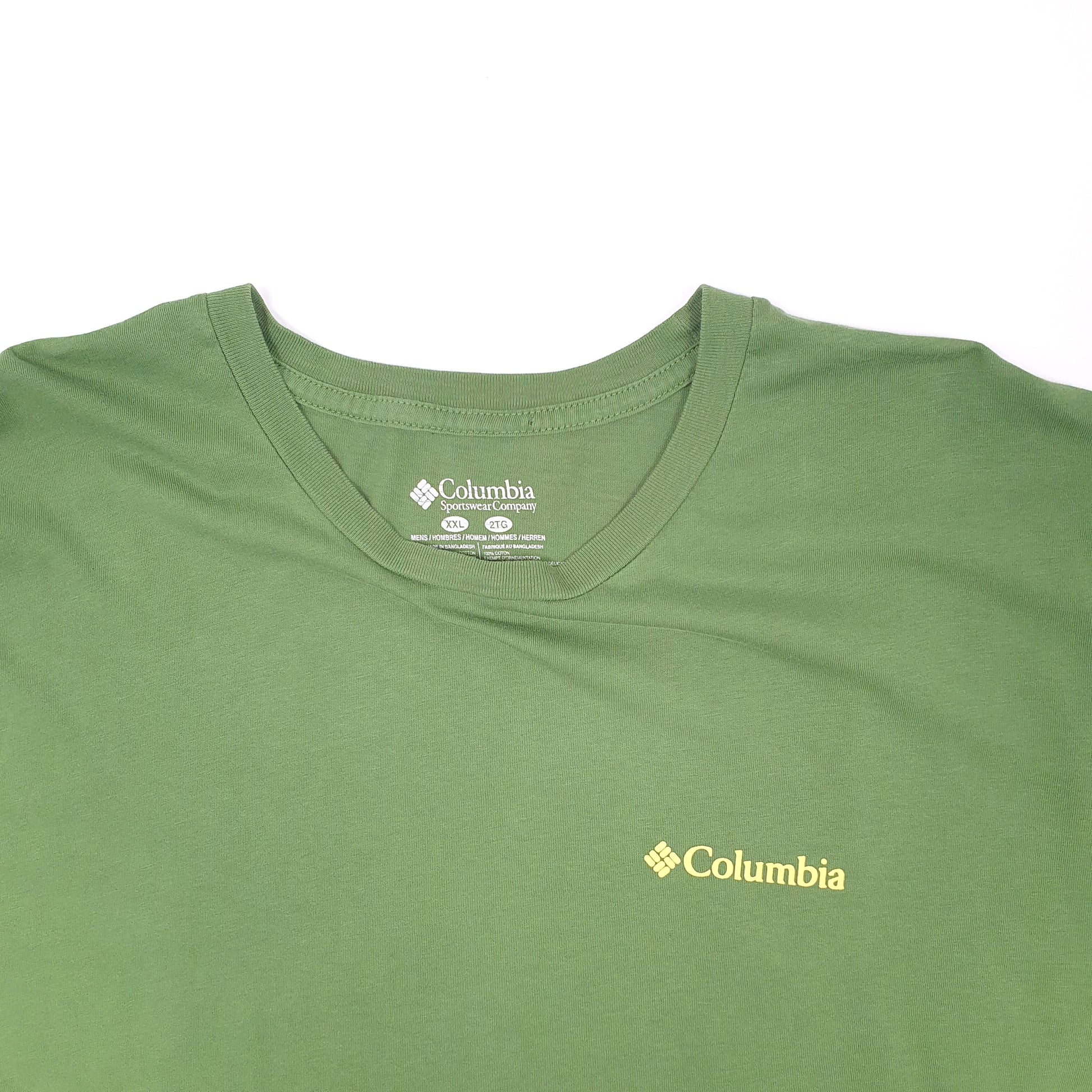 Mens Green Columbia Sportswear Rose City Short Sleeve T Shirt