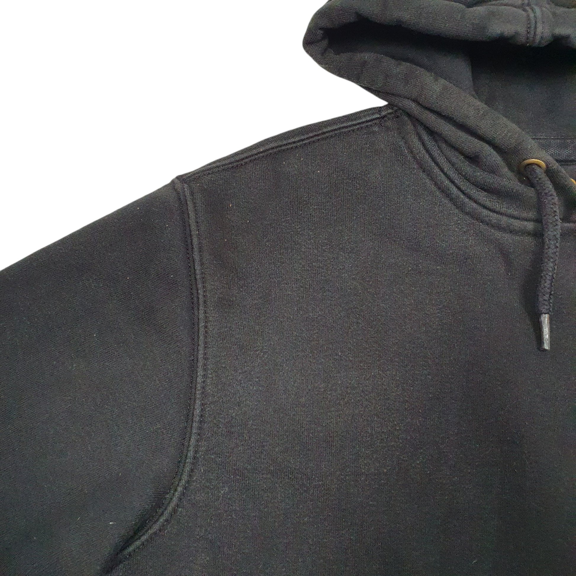 Mens Black Carhartt Workwear Rain Defender Hoodie Jumper