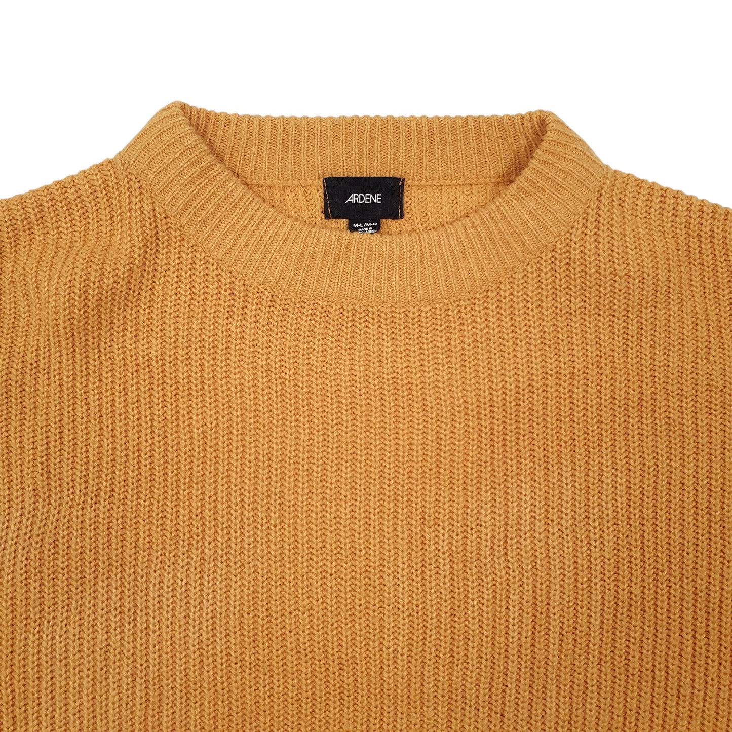 Womens Orange Ardene Knit Crewneck Jumper