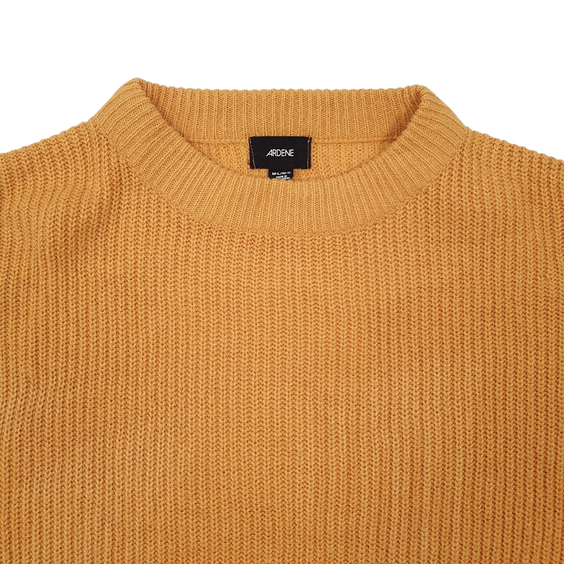 Womens Orange Ardene Knit Crewneck Jumper