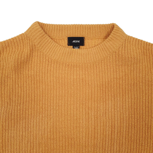 Womens Orange Ardene Knit Crewneck Jumper