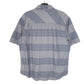 Mens Grey Burneside  Short Sleeve Shirt