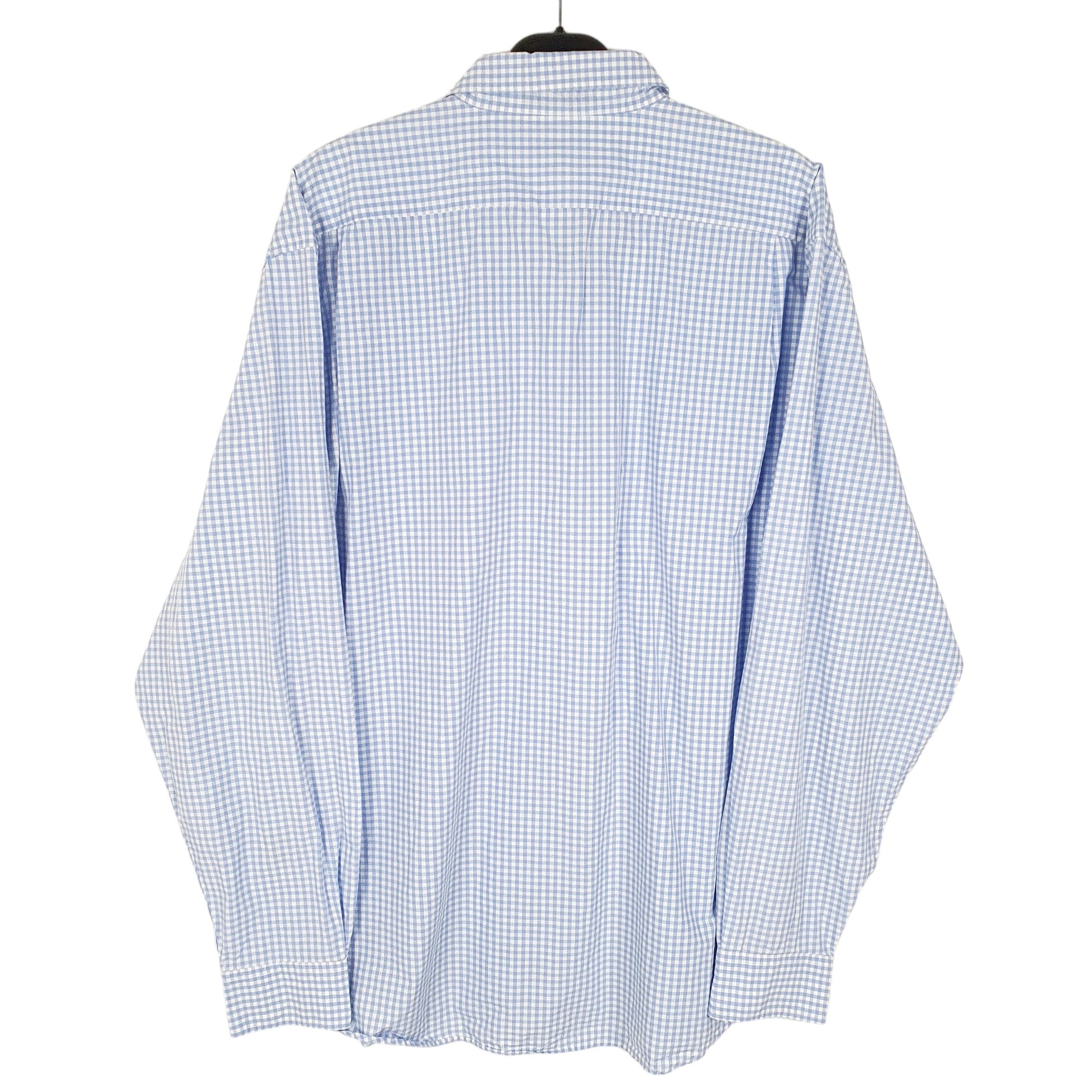 Mens Blue Lacoste  Long Sleeve Shirt