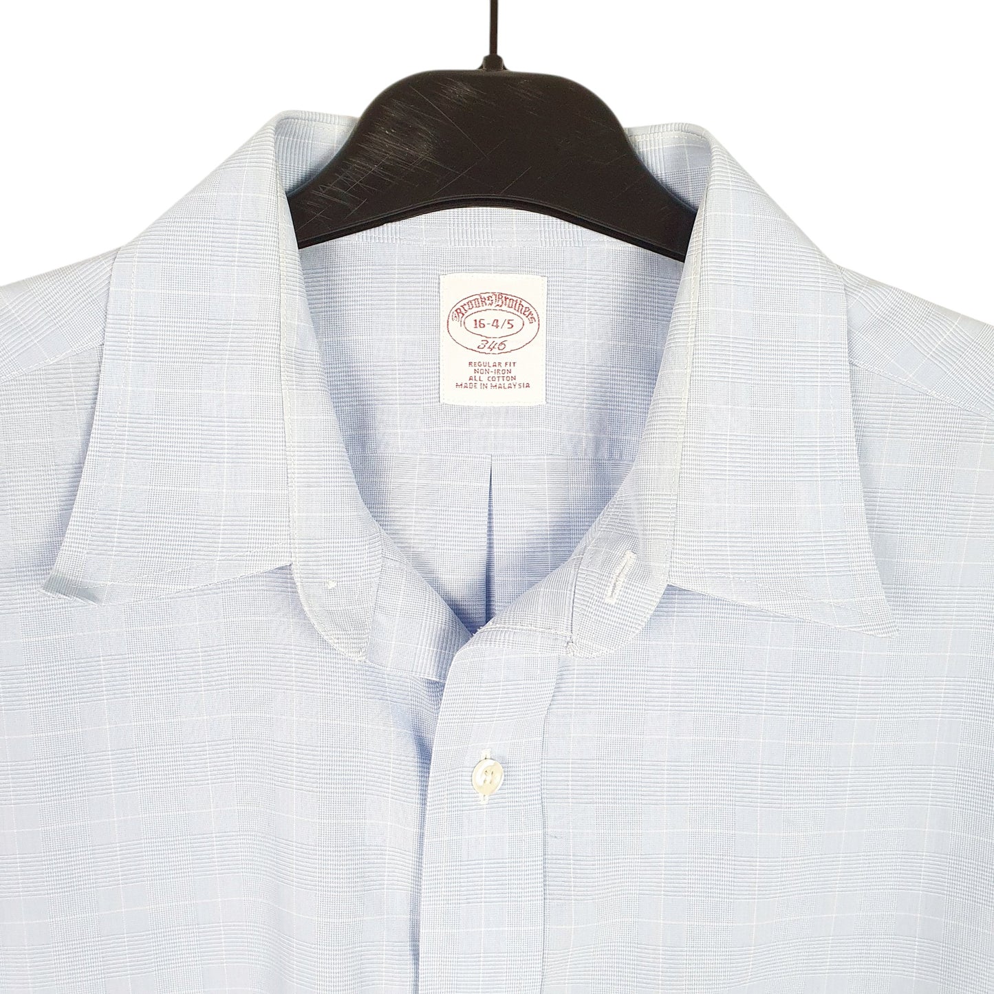Mens Blue Brooks Brothers 346 Long Sleeve Shirt