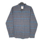 Mens Grey Levis Western Navajo Pattern Long Sleeve Shirt