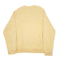 Mens Yellow Eddie Bauer Tall Sweat Sweater Crewneck Jumper