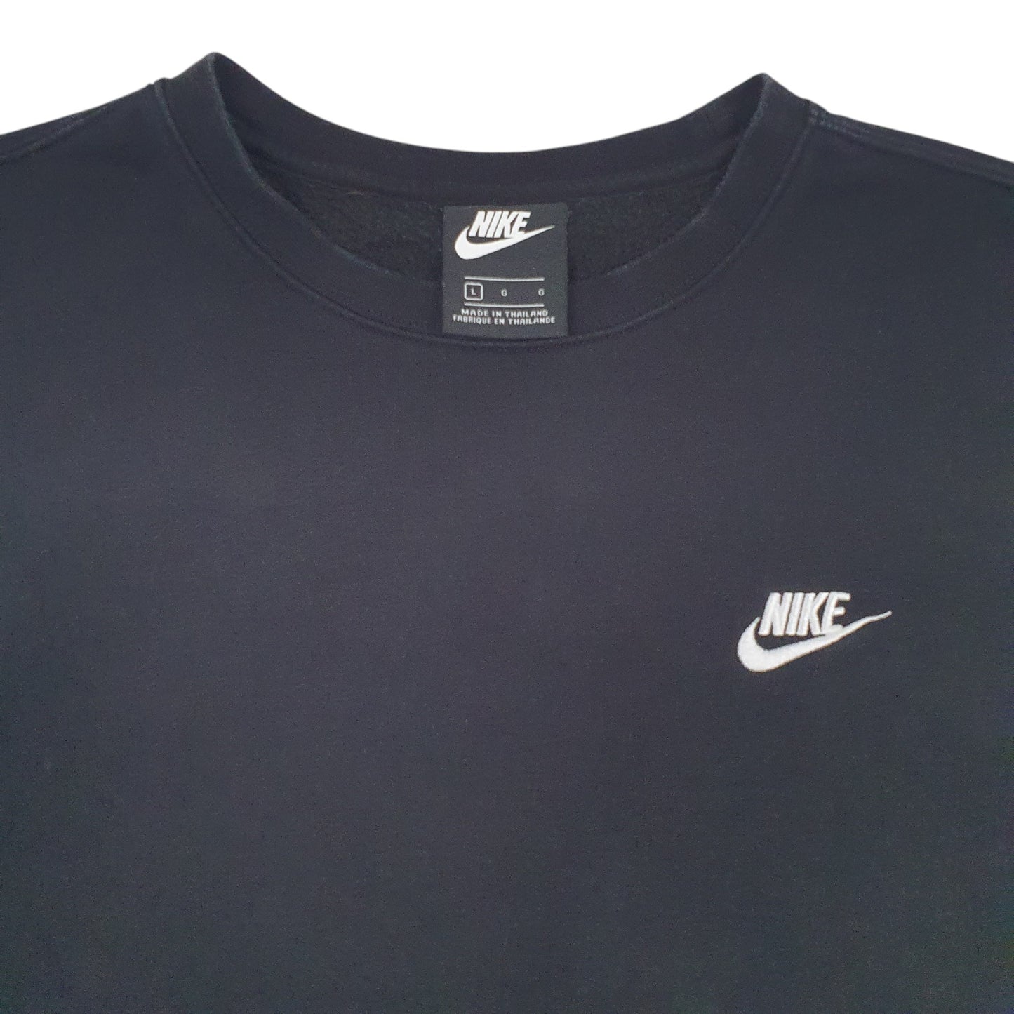 Mens Black Nike  Crewneck Jumper