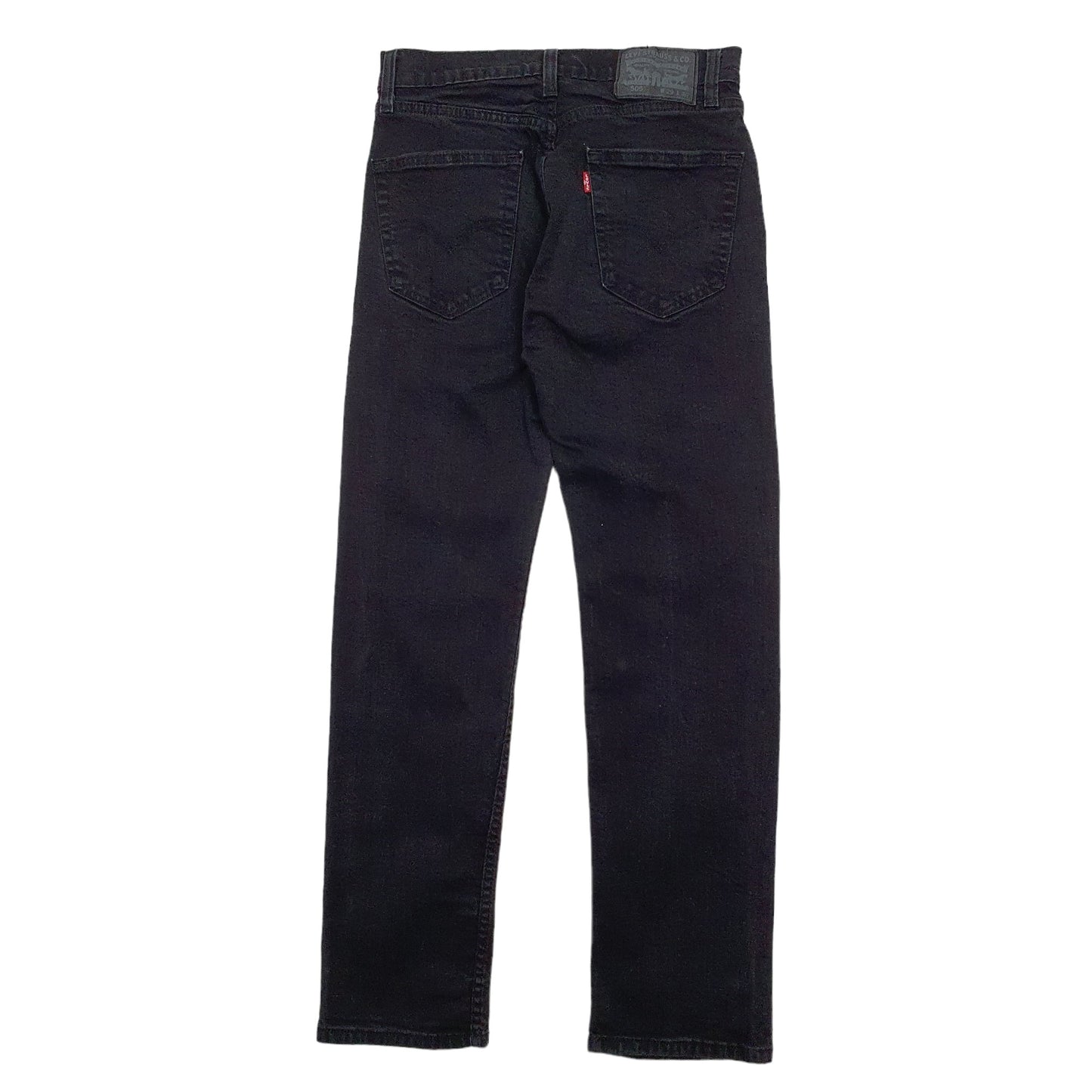 Mens Black Levis  505 JeansW29 L30
