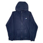 Mens Navy Nike  Full Zip Jumper