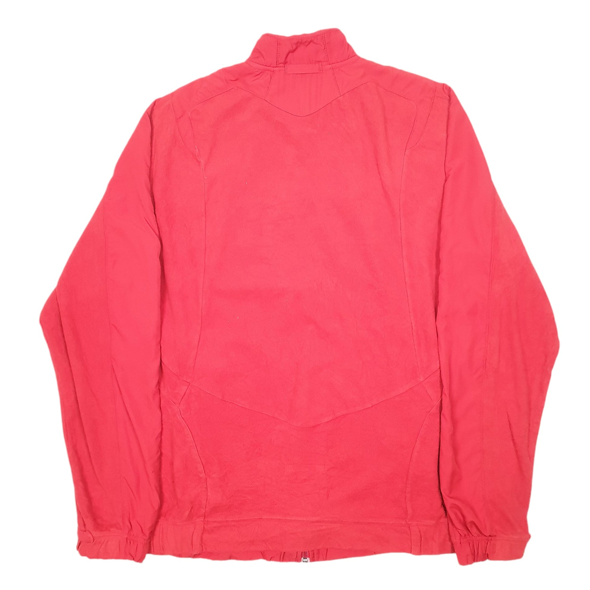 Mens Red Adidas Scorch Lower Columbia College Softball USA Full Zip Jumper