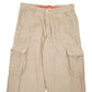 Mens Beige Hugo Boss Vintage Cargo Trousers