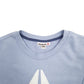 Womens Blue Reebok Spellout Crewneck Jumper