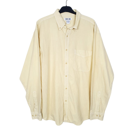 Mens Yellow Cherokee  Long Sleeve Shirt