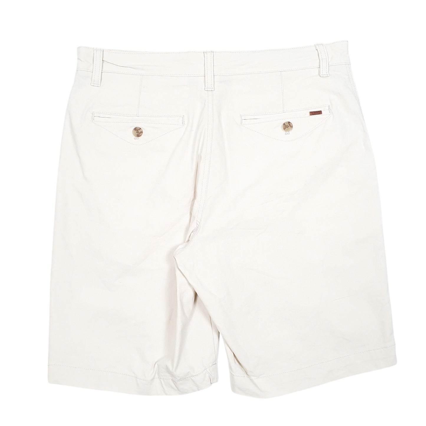 Mens Cream Chaps Stretch Chino Shorts