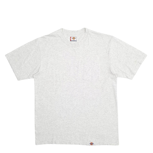 Mens Grey Dickies Pocket Short Sleeve T Shirt