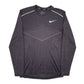 Mens Grey Nike Dri-Fit Active Wear Running Long Sleeve T Shirt