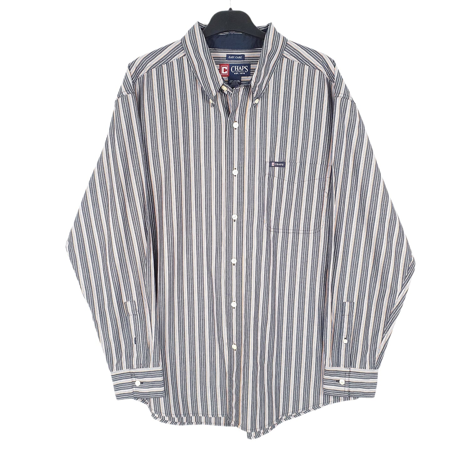 Mens Navy Chaps  Long Sleeve Shirt