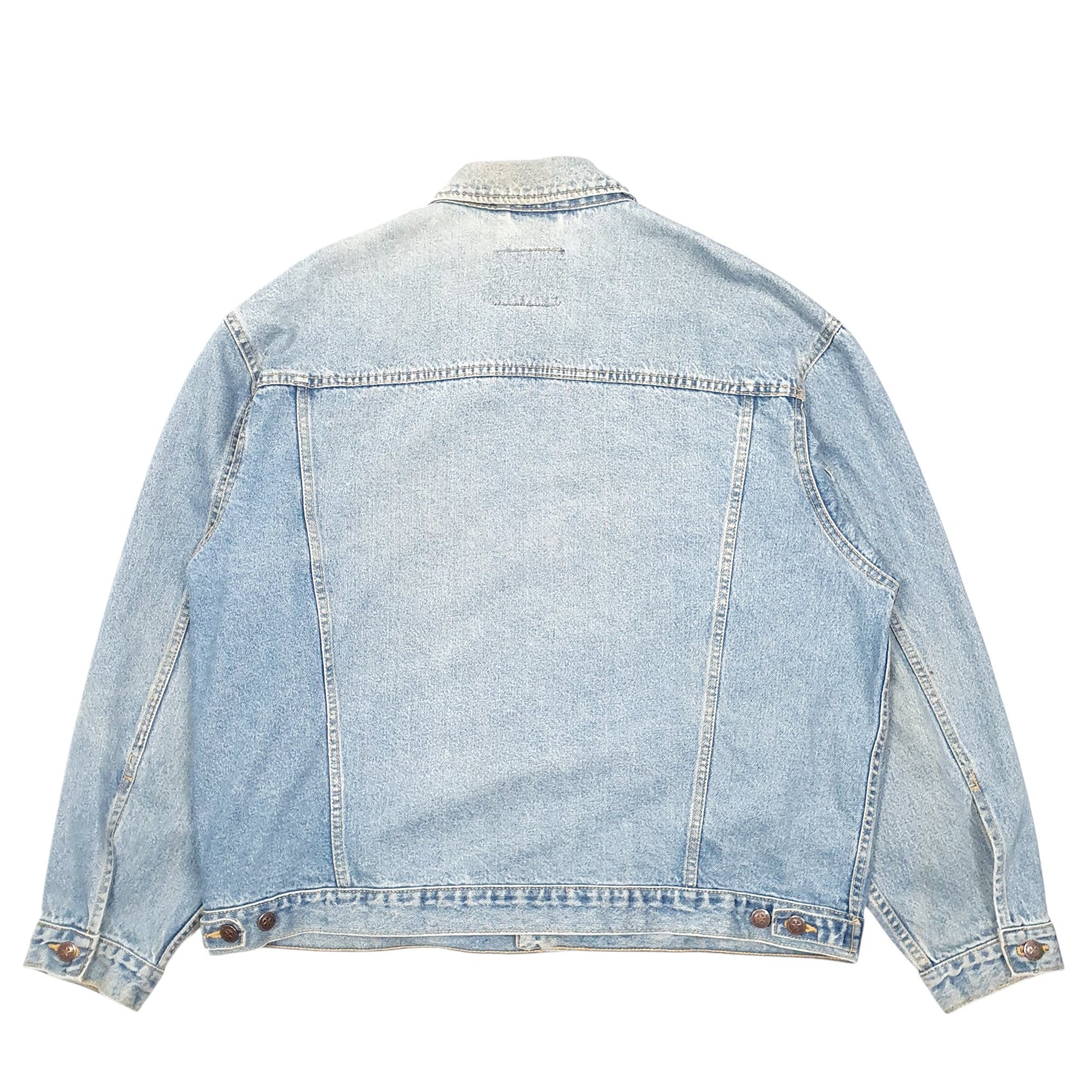 Mens Blue Faded Glory Type 3 Trucker  Coat