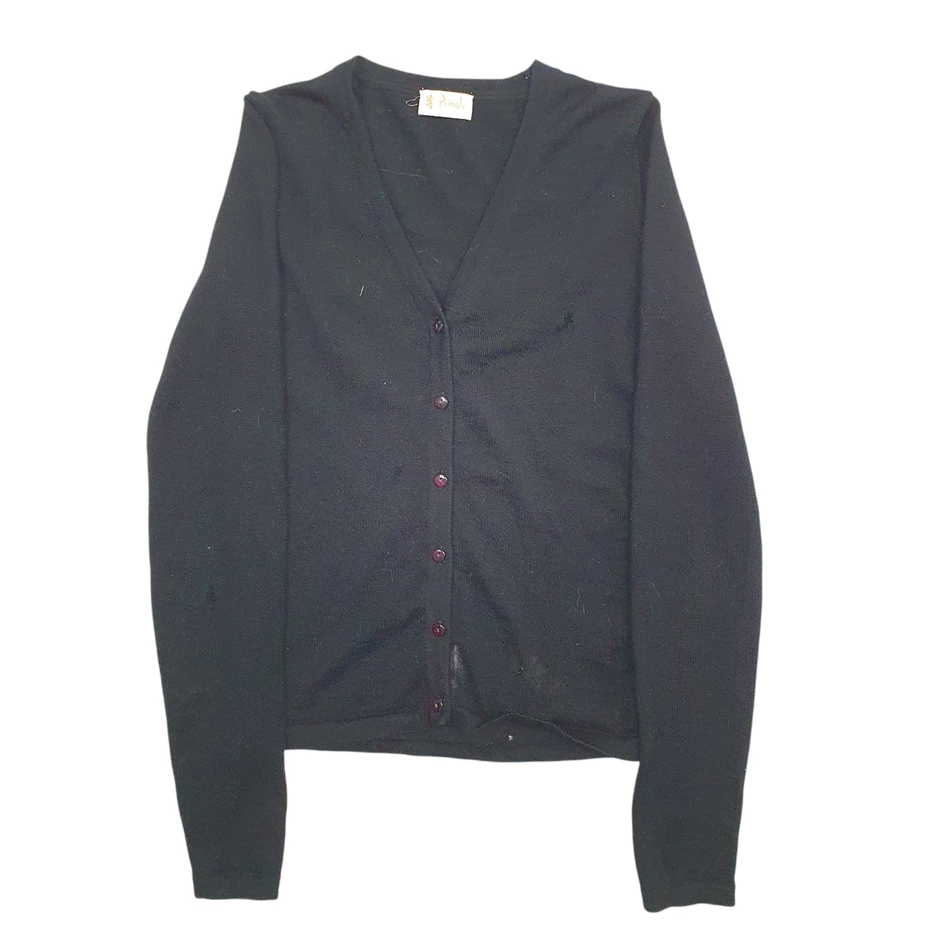 Womens Black Pringle  Cardigan Jumper