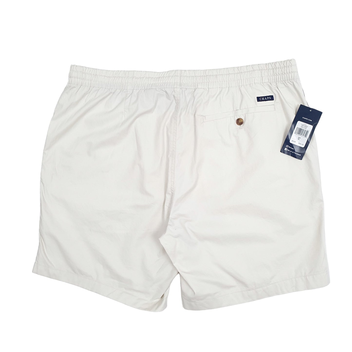 Mens Cream Chaps Deck Sport Shorts