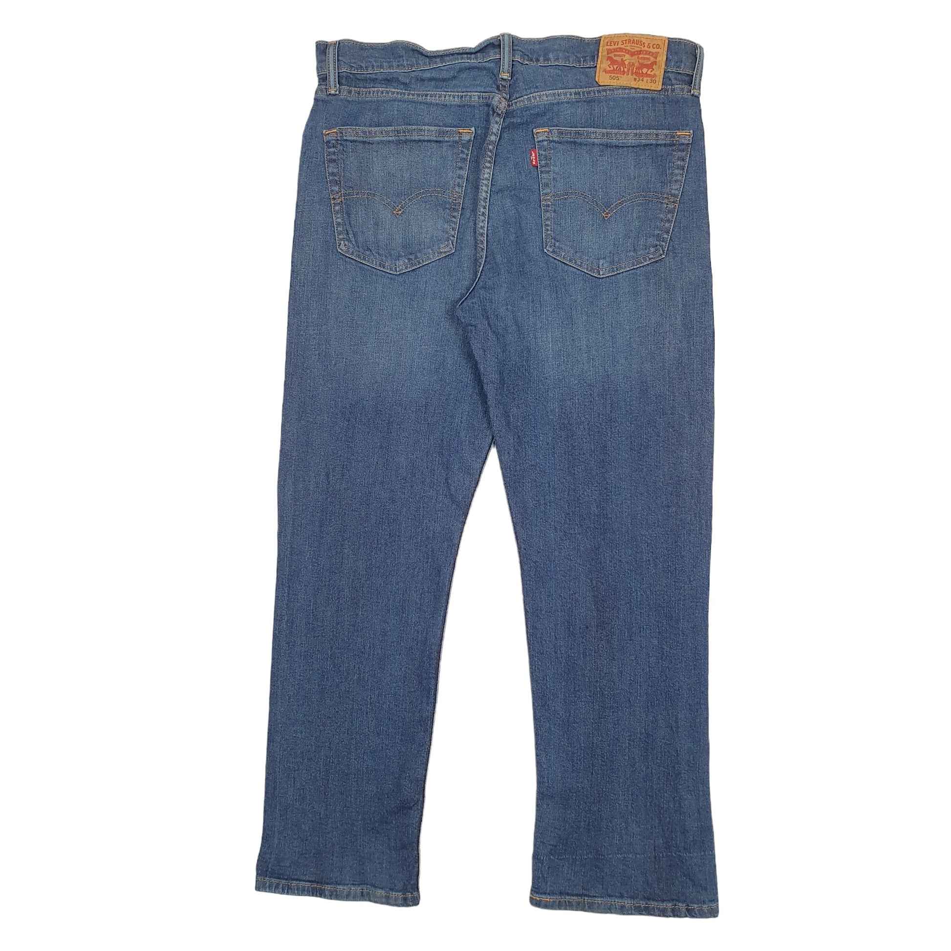 Mens Blue Levis  505 JeansW38 L30