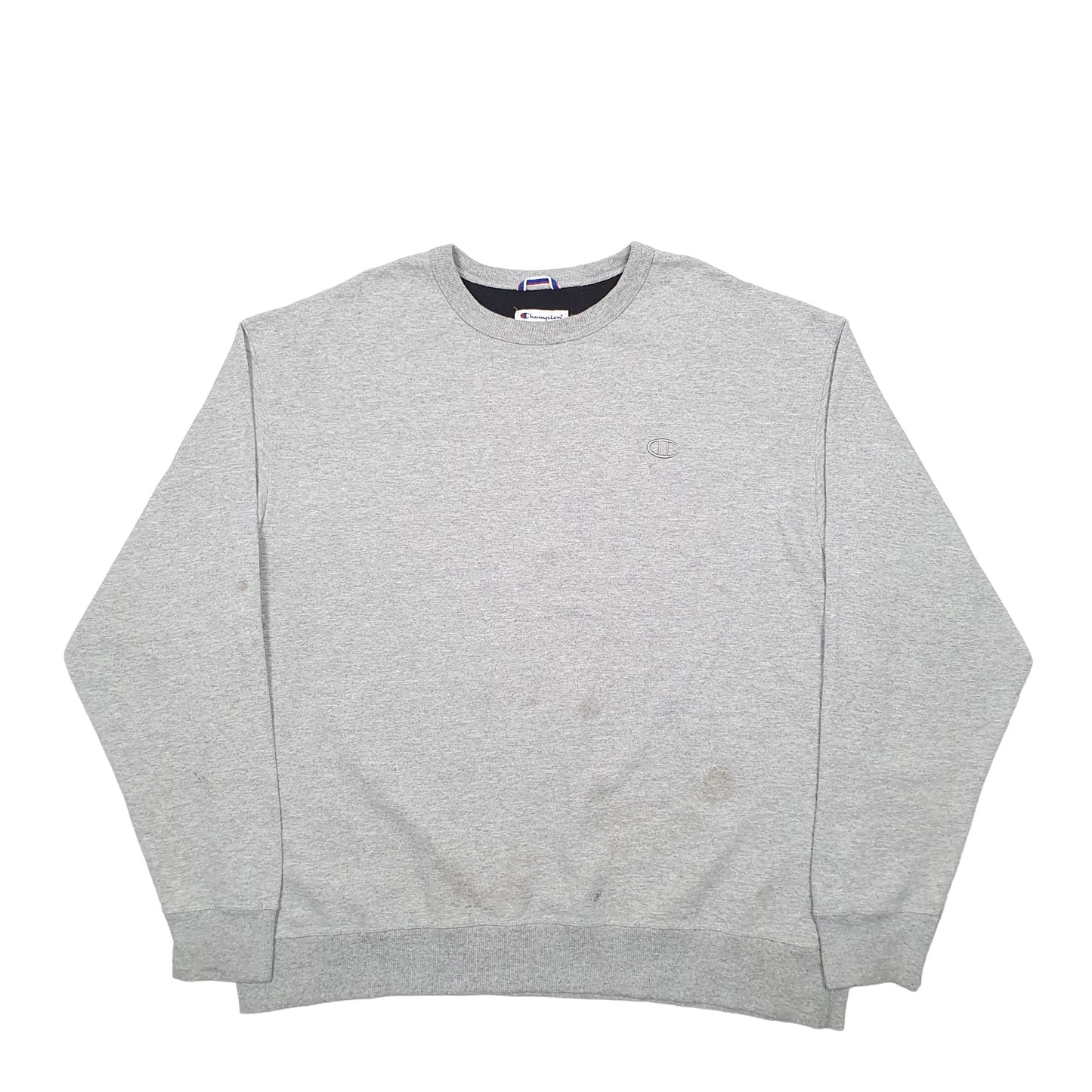 Mens Grey Champion  Crewneck Jumper