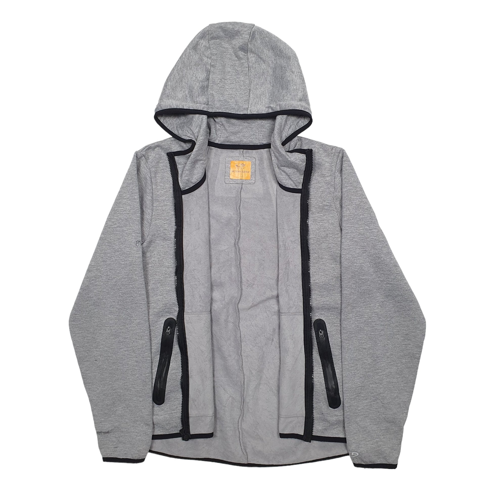 Womens Grey Champion  Full Zip Jumper