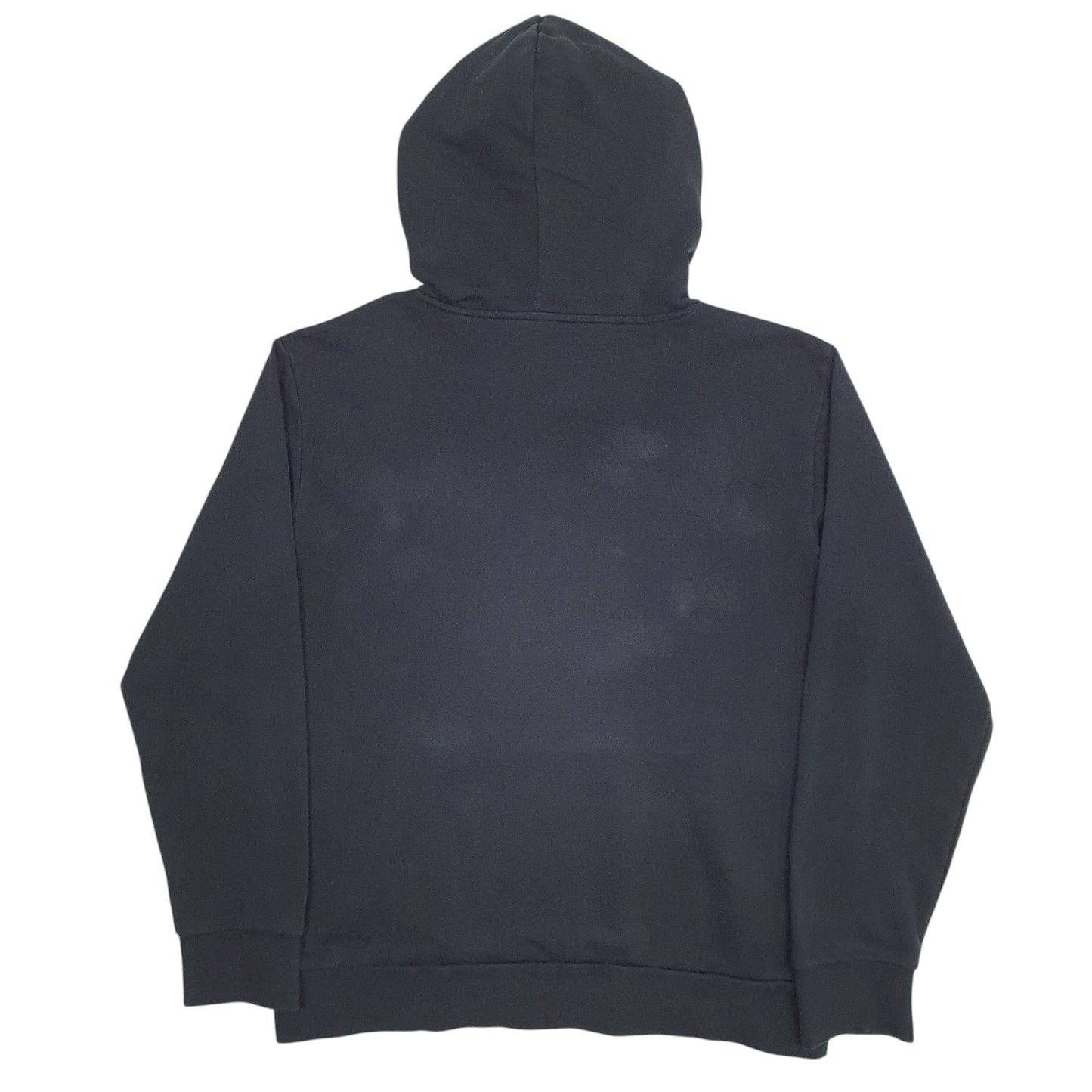 Mens Black Adidas Spellout Hoodie Jumper